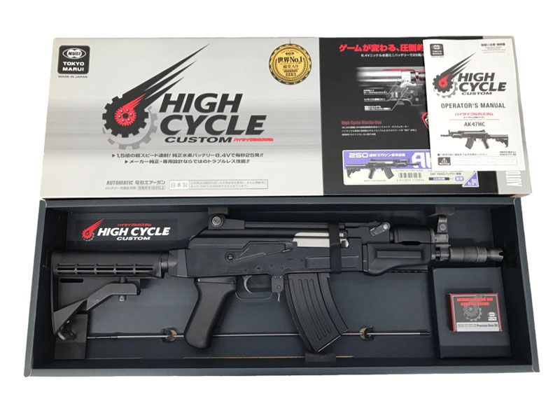 東京マルイ] AK47 HC ハイサイクル電動ガン (中古ランクBトイガン) HC