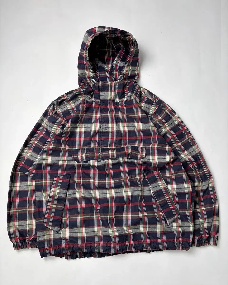 GAP 90s アノラックパーカー old チェックの人気アイテム M 90s gap