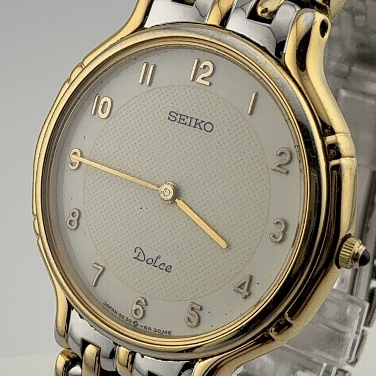 ジャンク SEIKO セイコー Dolce ドルチェ 9441-5030 14K×SS クオーツ