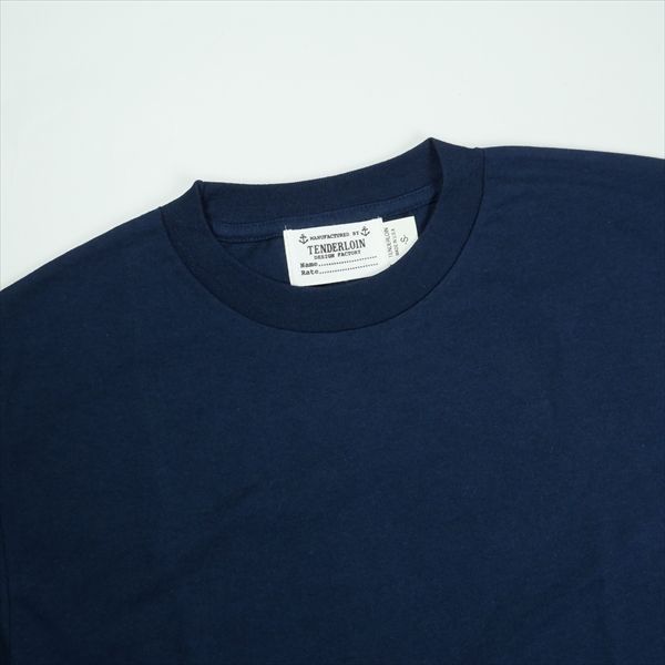 Size【S】 TENDERLOIN テンダーロイン PLAIN TEE NAVY Tシャツ 紺