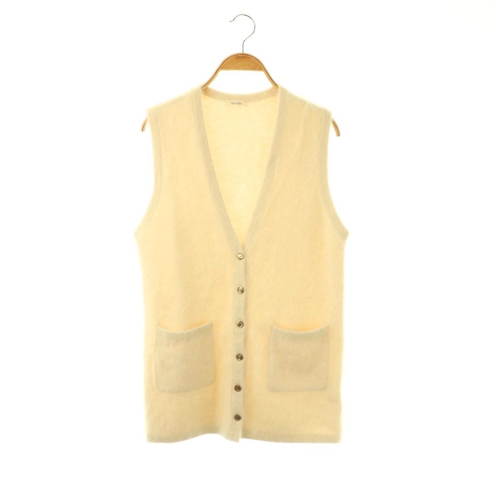 デプレ DES PRES トゥモローランド フォックスカシミヤ Vネックベスト