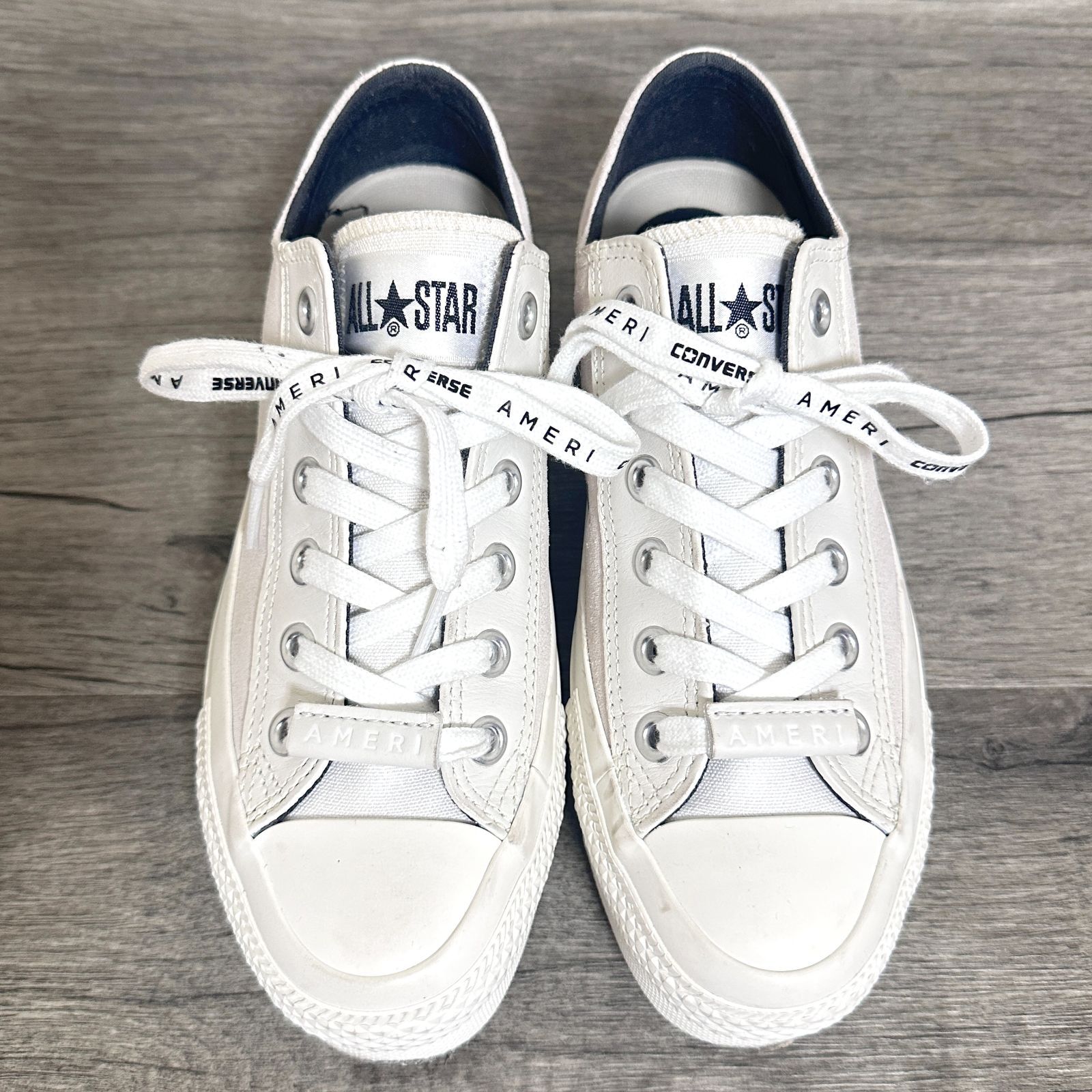 CONVERSE×AMERI ALL STAR LIFTED OX WH コンバースコラボ REACT2.0