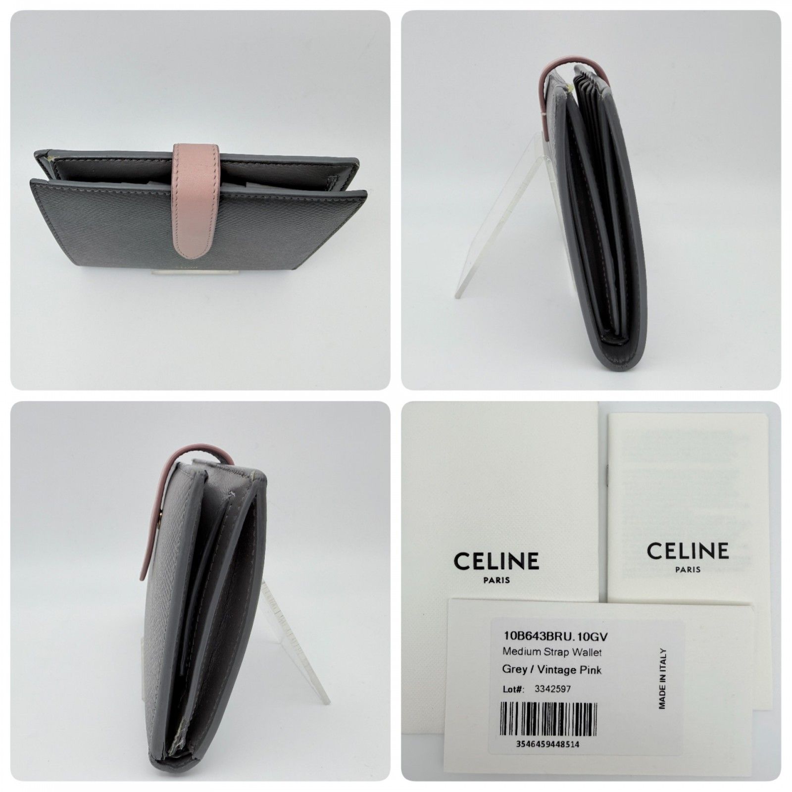 CELINE（セリーヌ）Medium Strap Wallet ミディアムストラップ