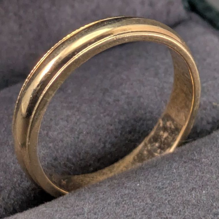 最終価格】米国 ヴィンテージ ESPO製 14KT GE ゴールドメッキ バンド