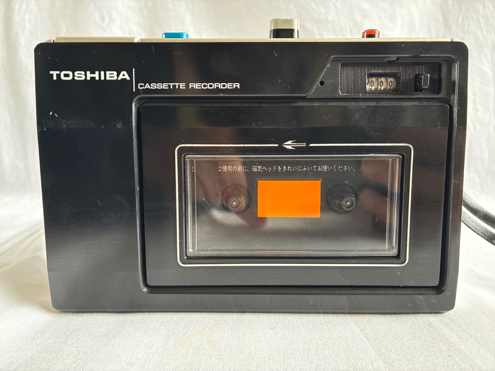 動作確認⭕️】東芝 TOSHIBA カセットレコーダー KT-275 コンセント