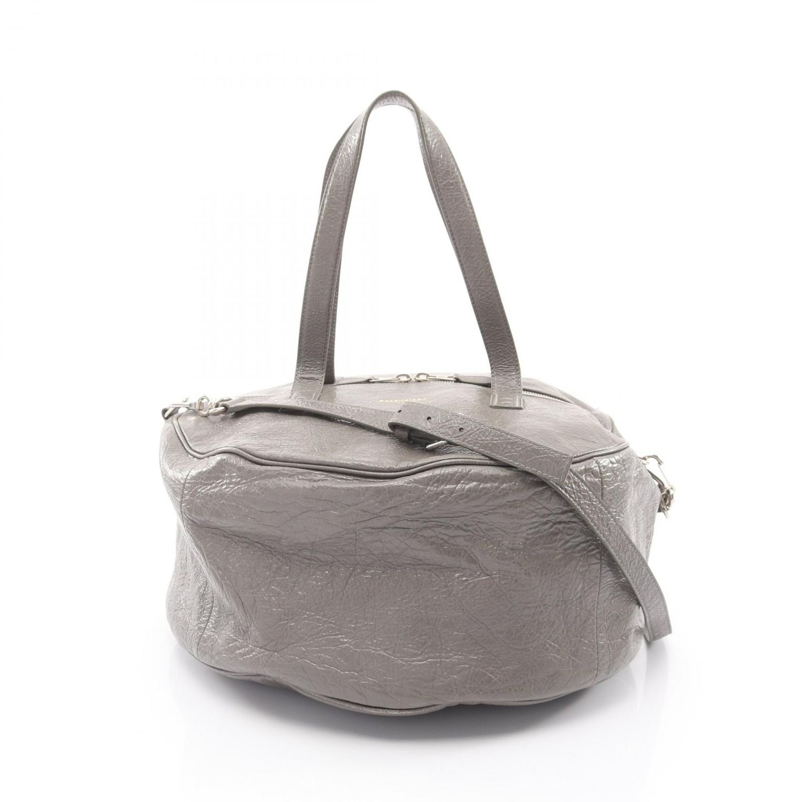 バレンシアガ BALENCIAGA ボストンバッグ エア ホーボー 466842 グレー 