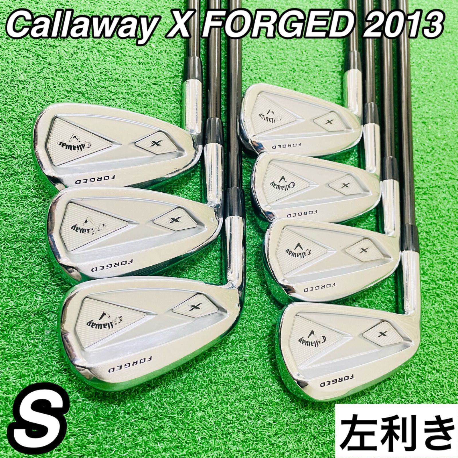 9711 Callaway X FORGED 2013 キャロウェイ レフティ 左利き アイアン7