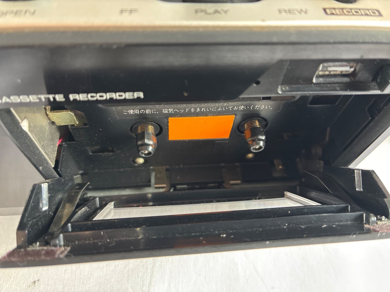 動作確認⭕️】東芝 TOSHIBA カセットレコーダー KT-275 コンセント