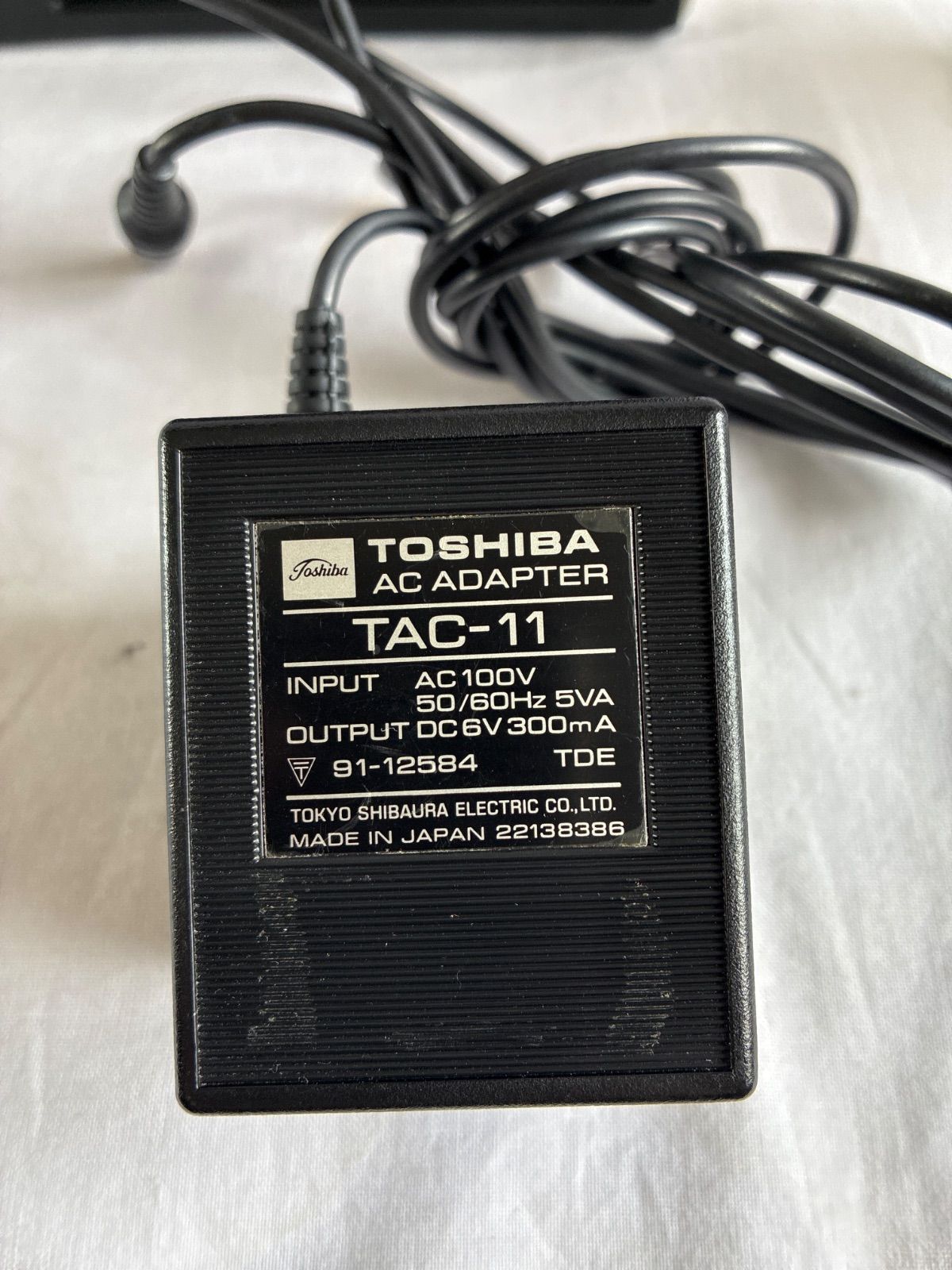 動作確認⭕️】東芝 TOSHIBA カセットレコーダー KT-275 コンセント