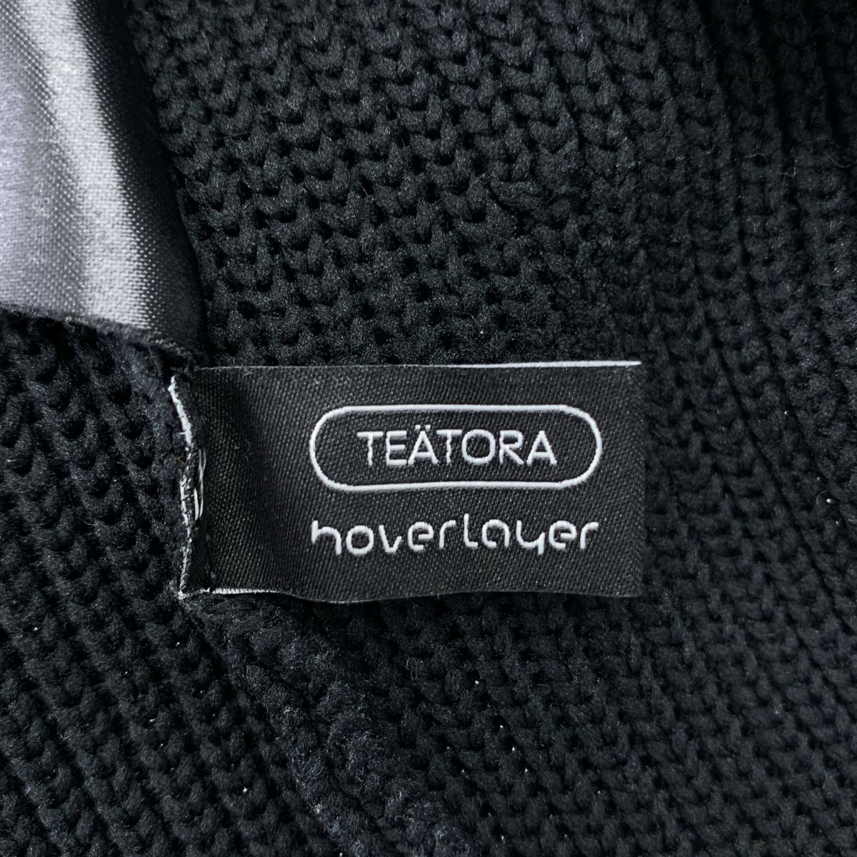 TEATORA / テアトラ | KNIT CREW 7G DELTAPEAK ニット | 3 | ブラック