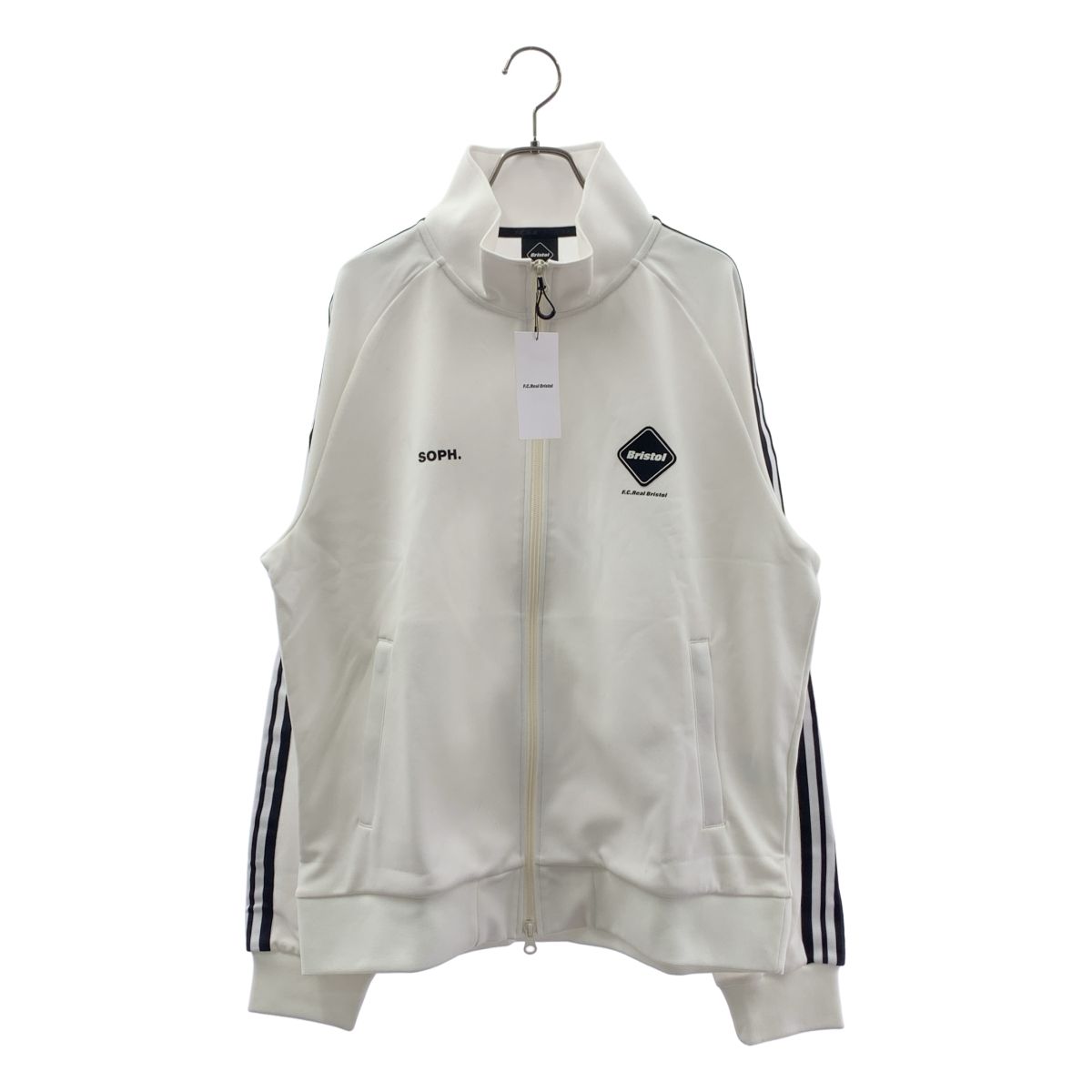 美品 F.C.R.B TRAINING TRACK JACKET XL ホワイト - メルカリ