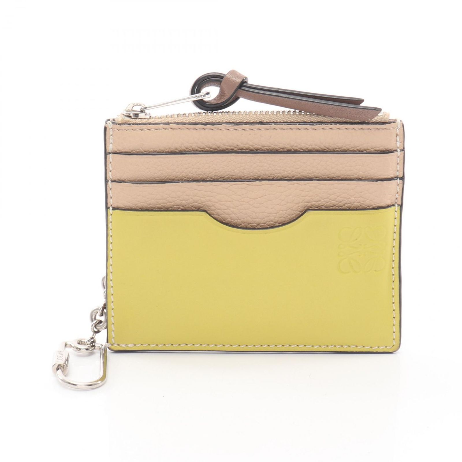 ロエベ LOEWE コインケース アナグラム カードケース イエロー 