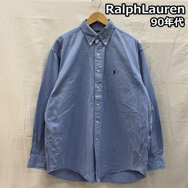 ラルフローレン 90年代 ビンテージ BLAKE フィリピン製 ボタンダウン 長袖 シャツ 90s VINTAGE メンズ L ISItems【USED】【古着】50153509