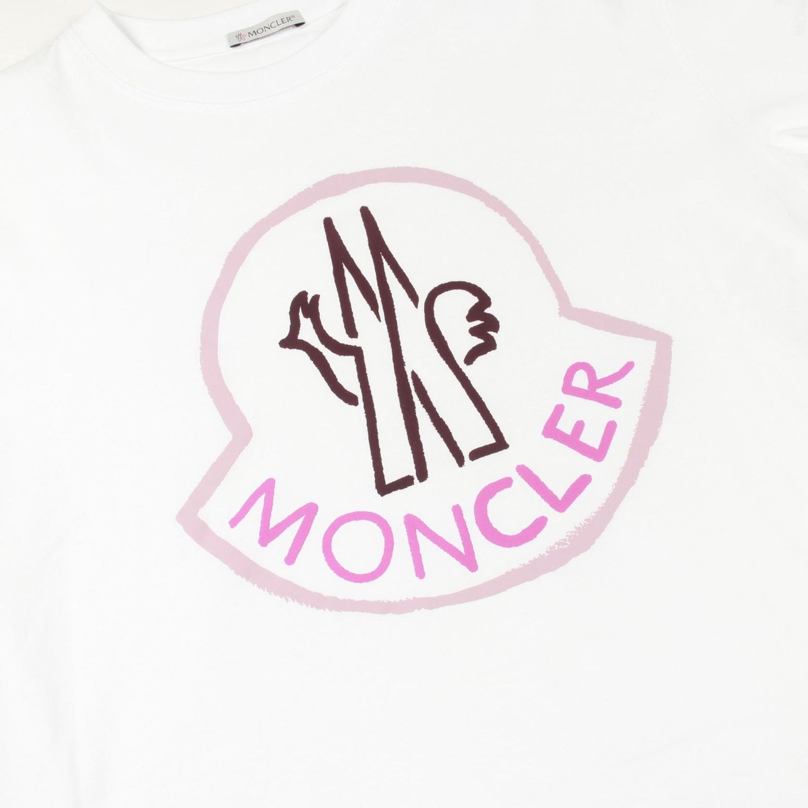 モンクレール MONCLER 半袖Tシャツ コットン Tシャツ レディース Used 