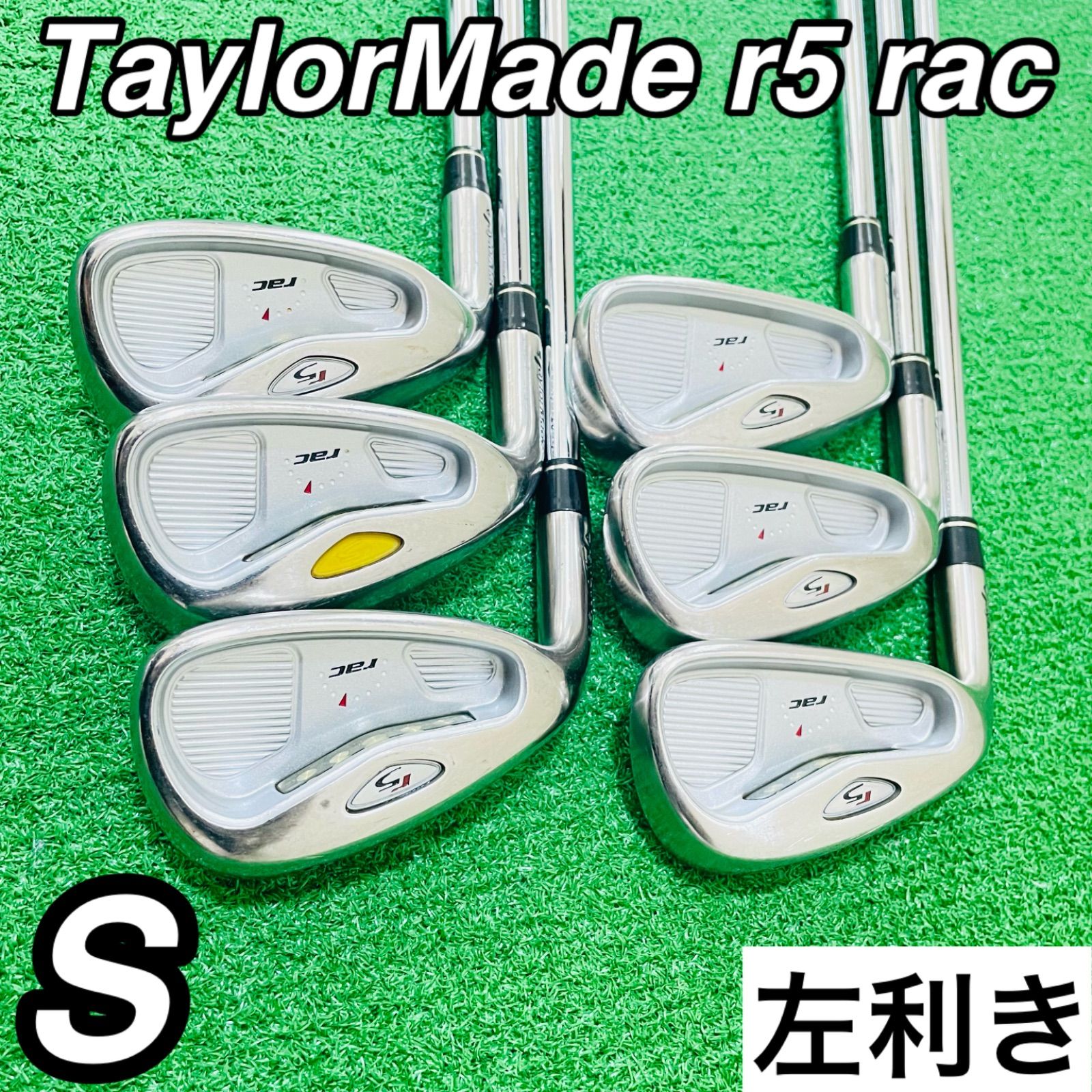 9710 TaylorMade rac r5 テーラーメイド レフティ 左利き アイアン6本