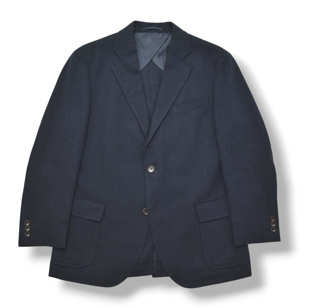 ジェイプレス J.PRESS Air Linen リネン混 シングル 段返り3B