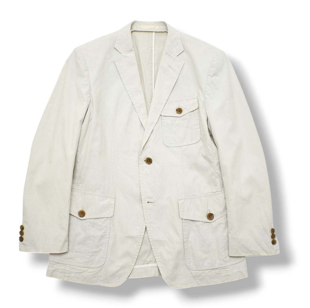 清涼】 バーバリー ロンドン BURBERRY LONDON コットンリネン ピン