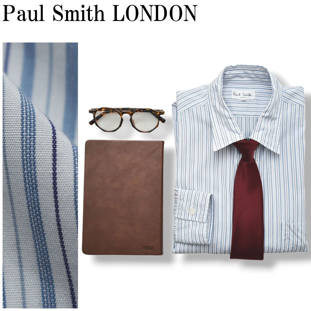ポールスミス ロンドン Paul Smith LONDON 長袖 ストライプ柄 
