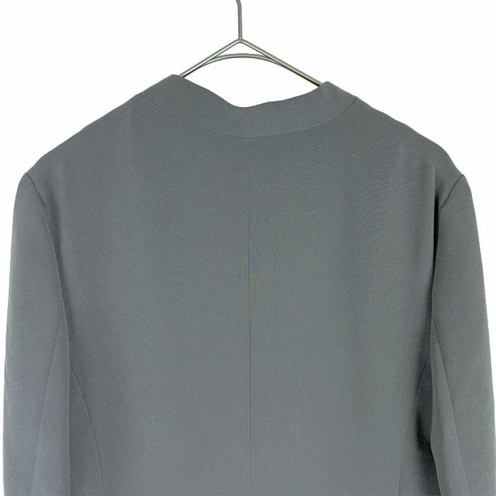 theory luxe セオリーリュクス ノーカラー ジャケット グレー 38