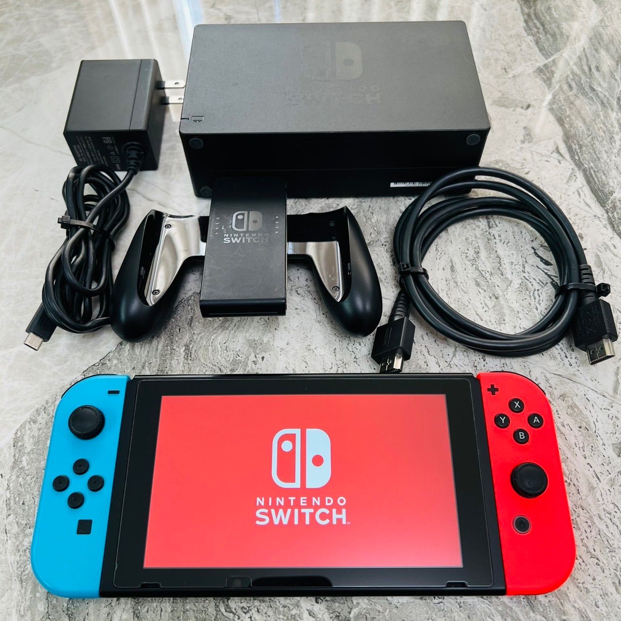 完動品】Nintendo Switch スイッチ 本体 バッテリー強化モデル 2019年 