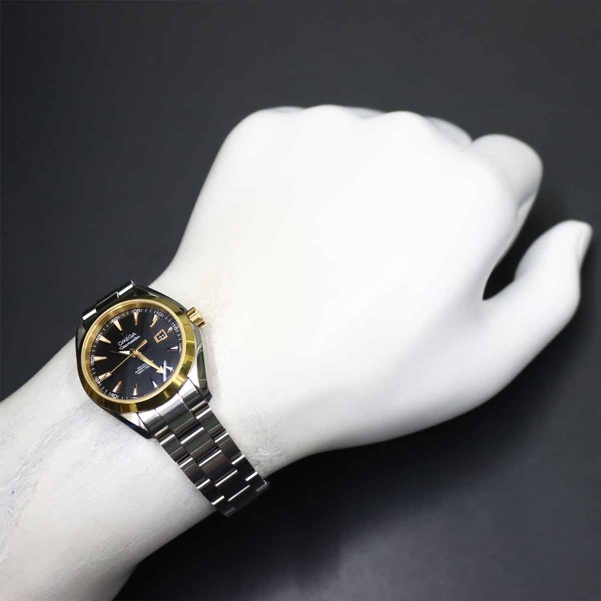 オメガ シーマスター アクアテラ 150m コーアクシャル オメガ OMEGA 