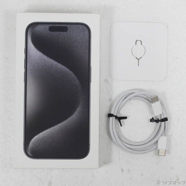 ソフマップ 〔中古品〕 iPhone15 Pro 512GB ブラックチタニウム MTUH3J