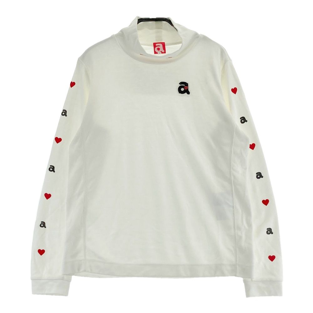 サイズ：38 ARCHIVIO アルチビオ  ハイネック 長袖Tシャツ  ホワイト系 [240101633874] ゴルフウェア レディース ストスト