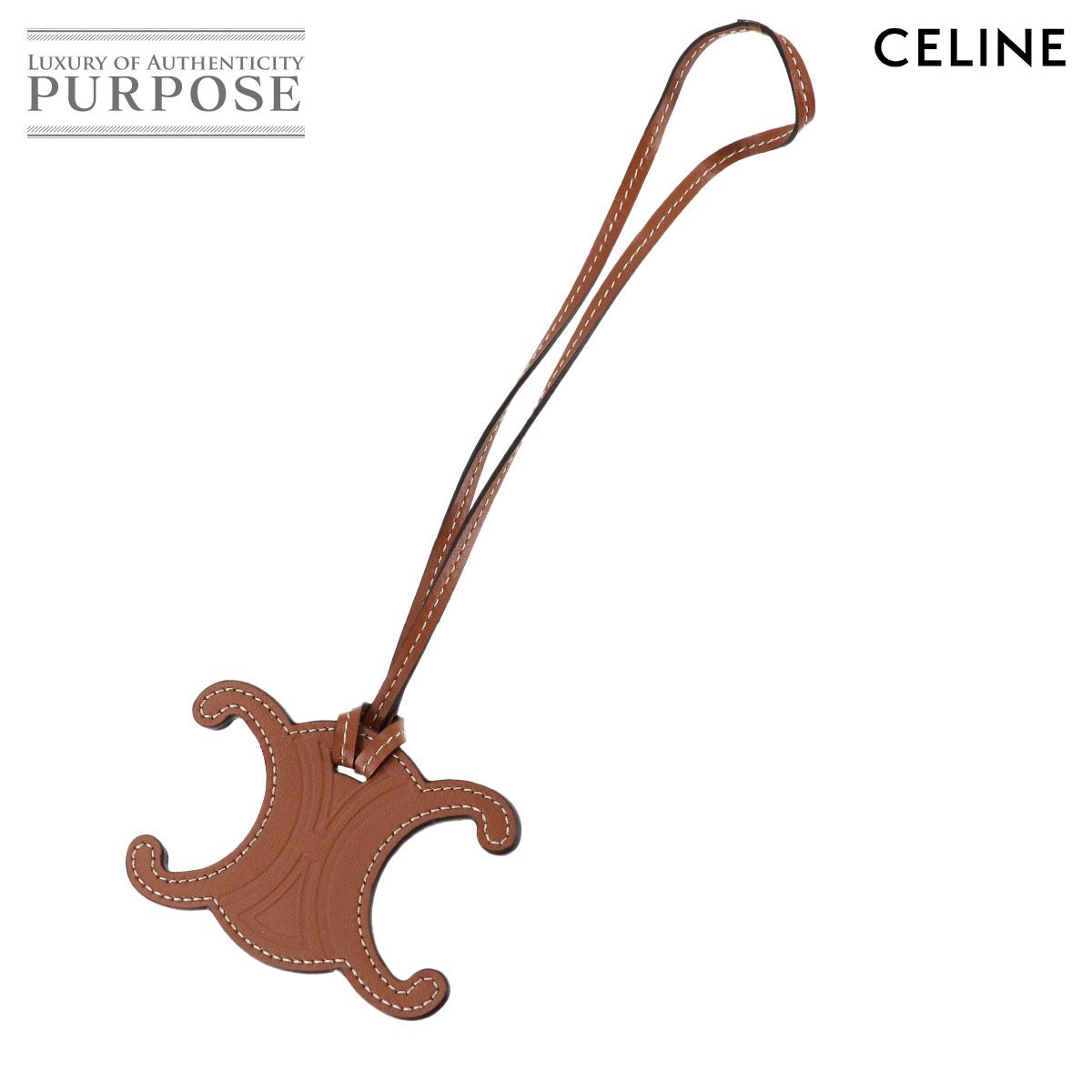 未使用 展示品 セリーヌ CELINE トリオンフ バッグ チャーム