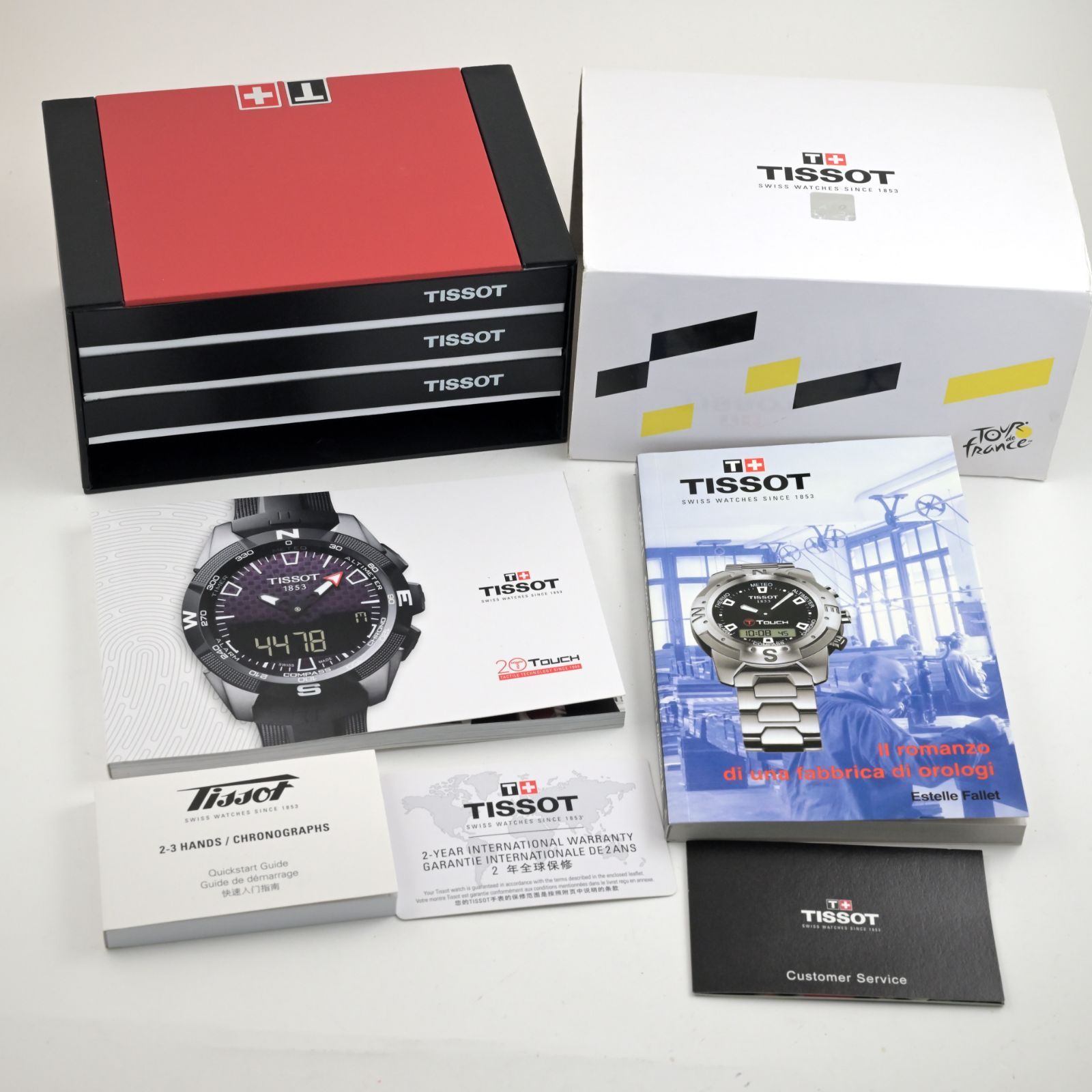 TISSOT ティソ 腕時計 クォーツクロノグラフ T-レース サイクリング T 