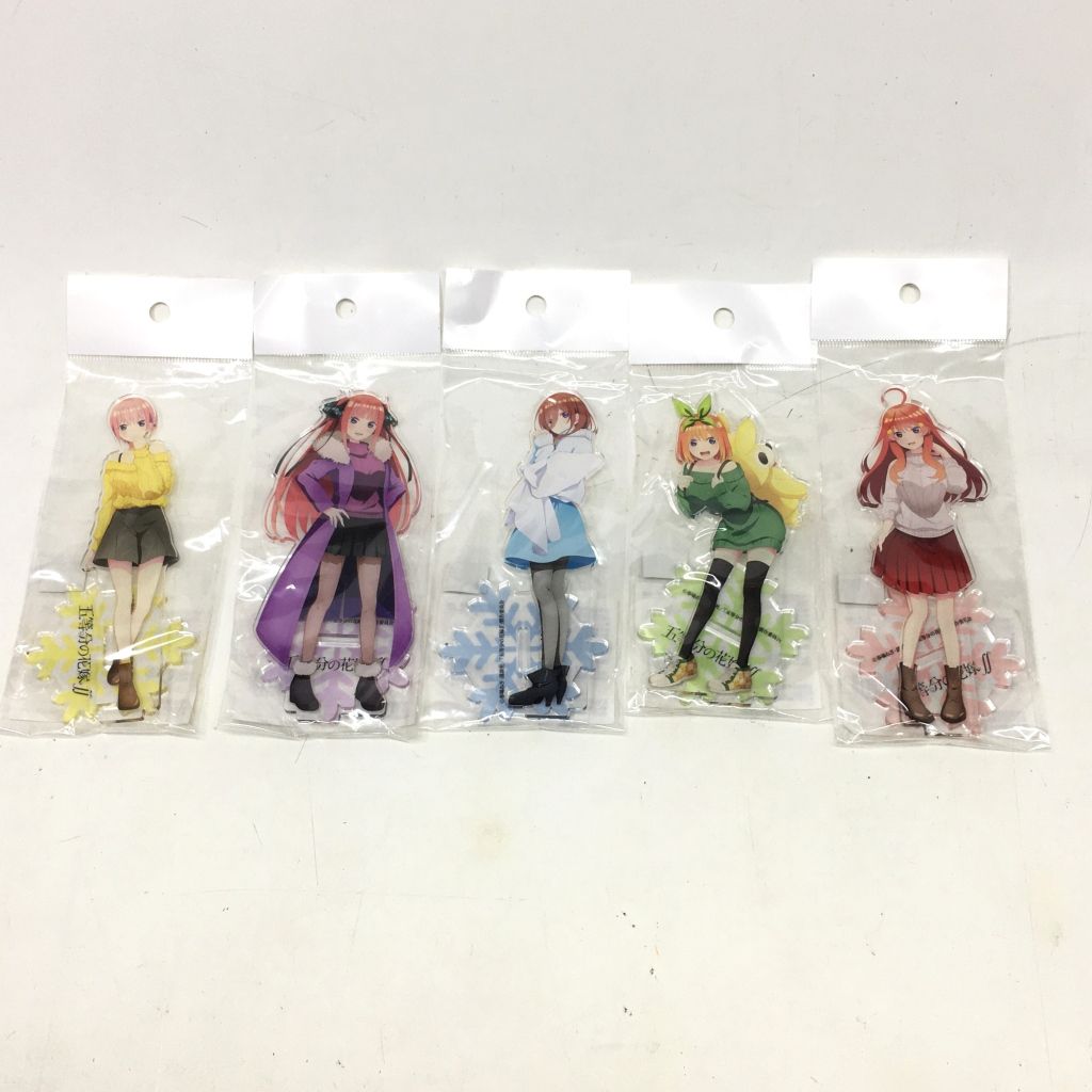 01w-6258 ○ 未開封品 五等分の花嫁∬ TSUTAYA POP UP SHOP アクリル