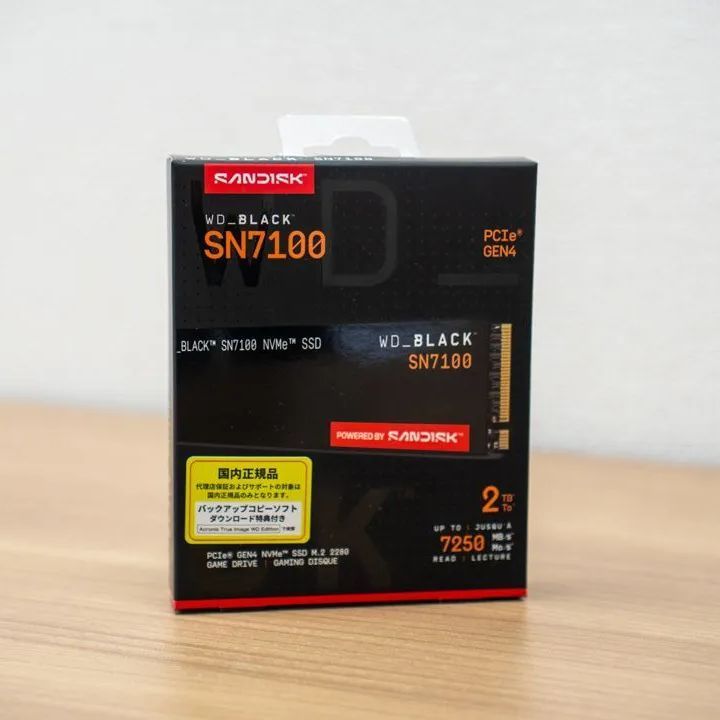 Sandisk WD_BLACK SN7100 NVMe 2TB（新品・未開封） 【公式通販】