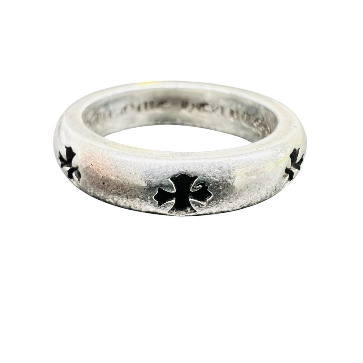 CHROME HEARTS 美品 クロムハーツ NEGATIVE CH PLUS RING ネガティブ 