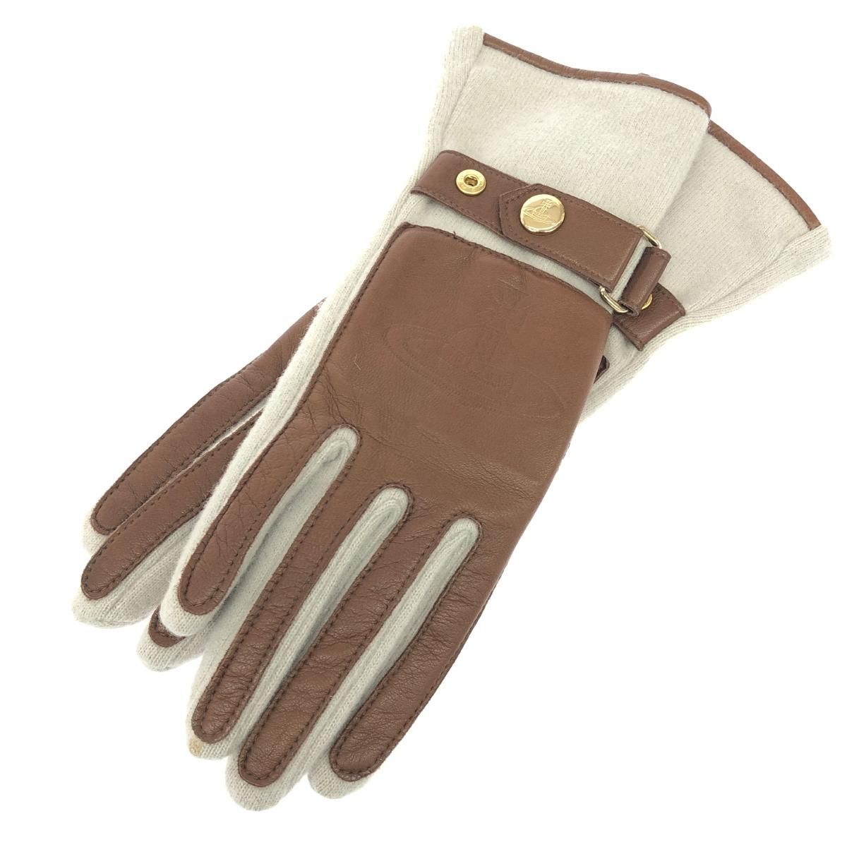 Vivienne Westwood ヴィヴィアンウエストウッド 手袋 オーブエンボス