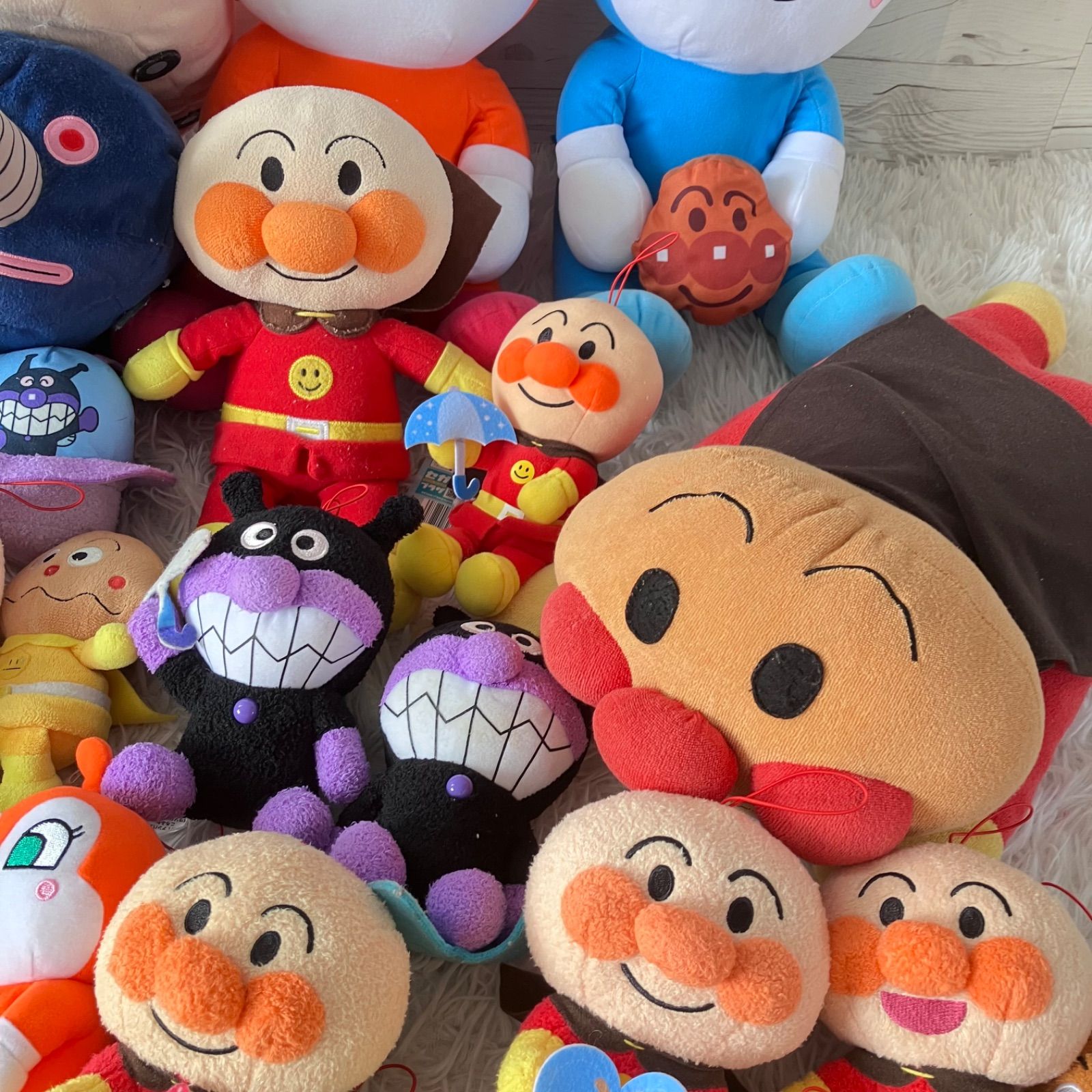 アンパンマン ぬいぐるみ 大量まとめ売り プリちぃビーンズ 