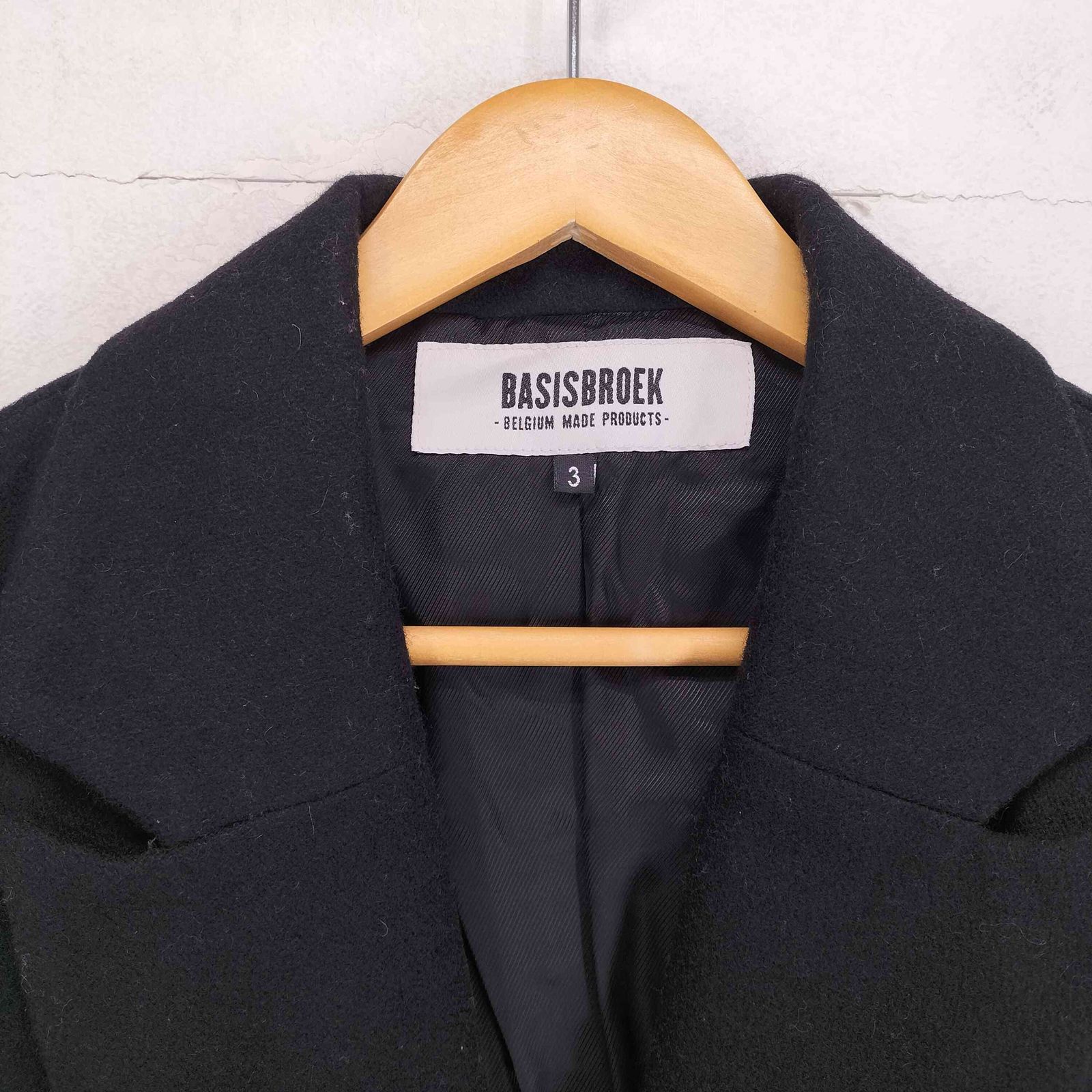 バージズブルック BASISBROEK ダブルチェスターコート メンズ 3 - メルカリ