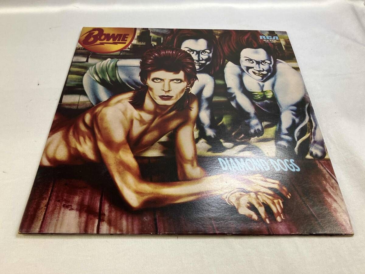 デヴィッド・ボウイ 【LP盤】ダイアモンドの犬 - メルカリ