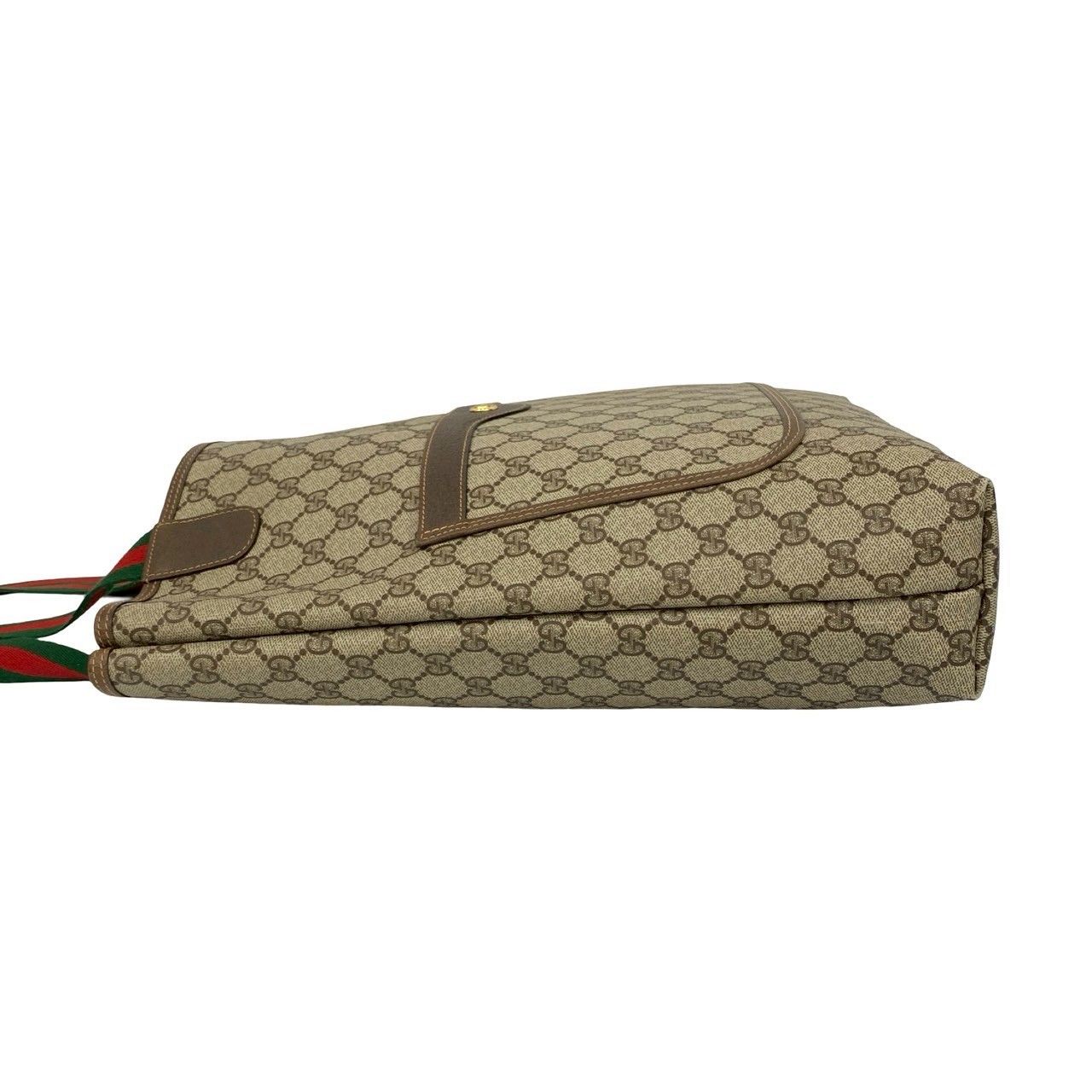 極 美品 GUCCI グッチ オールドグッチ シェリーライン GGスプリーム