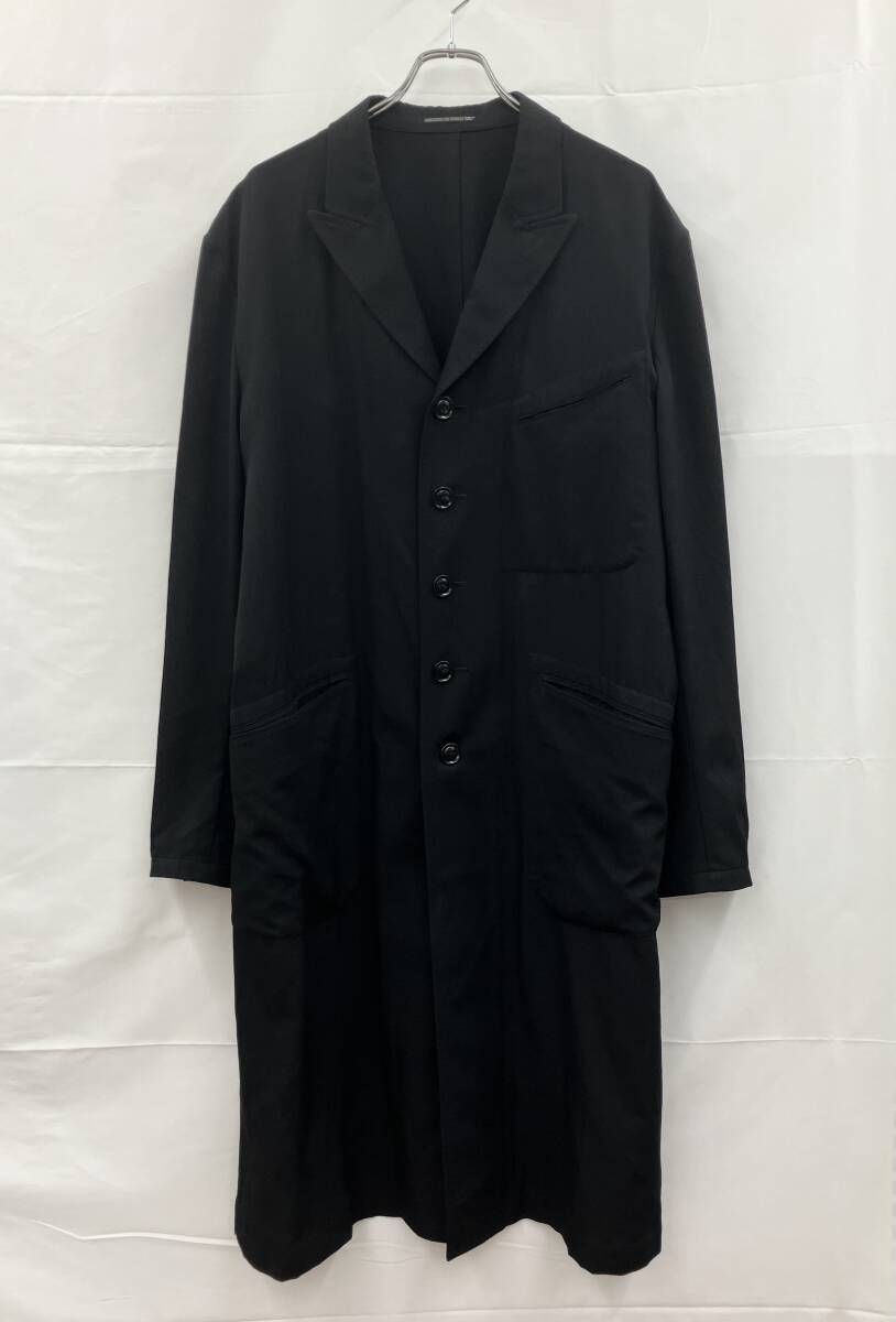 ヨウジヤマモトプールオム　HD-D06-807ドレスシャツコート2017ss Yohji Yamamoto POUR HOMME ヨウジヤマモト プール オム ロングコート