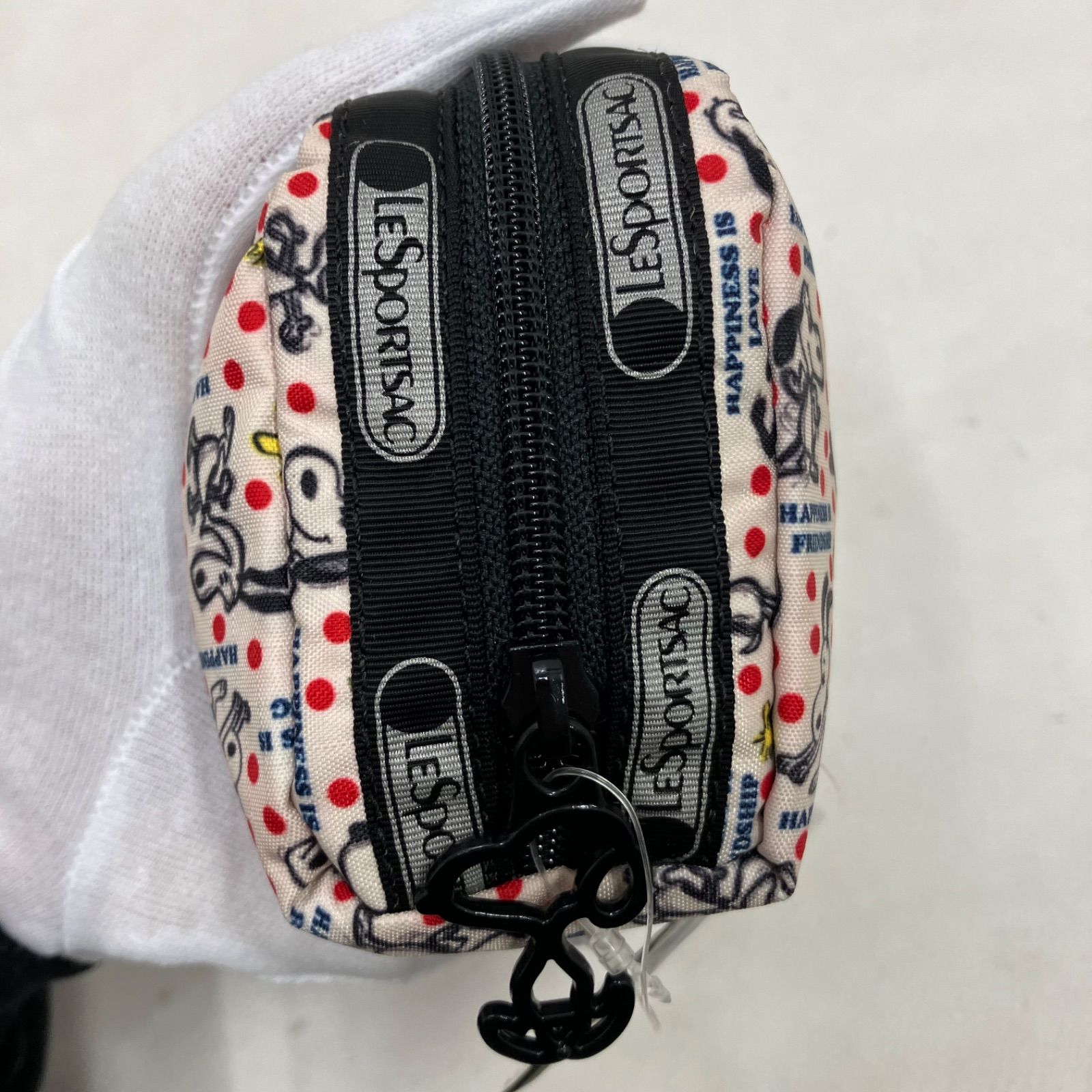9744 LeSportsac レスポートサック タグ付き ポーチ スヌーピー SNOOPY