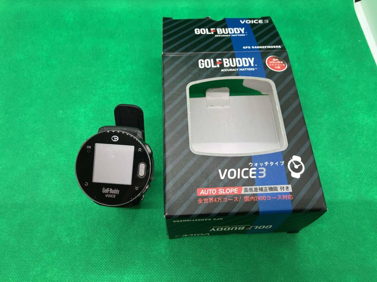 GPS GOLF BUDDY ゴルフバディ VOICE3 ボイス スリー 付属品有り ゴルフ