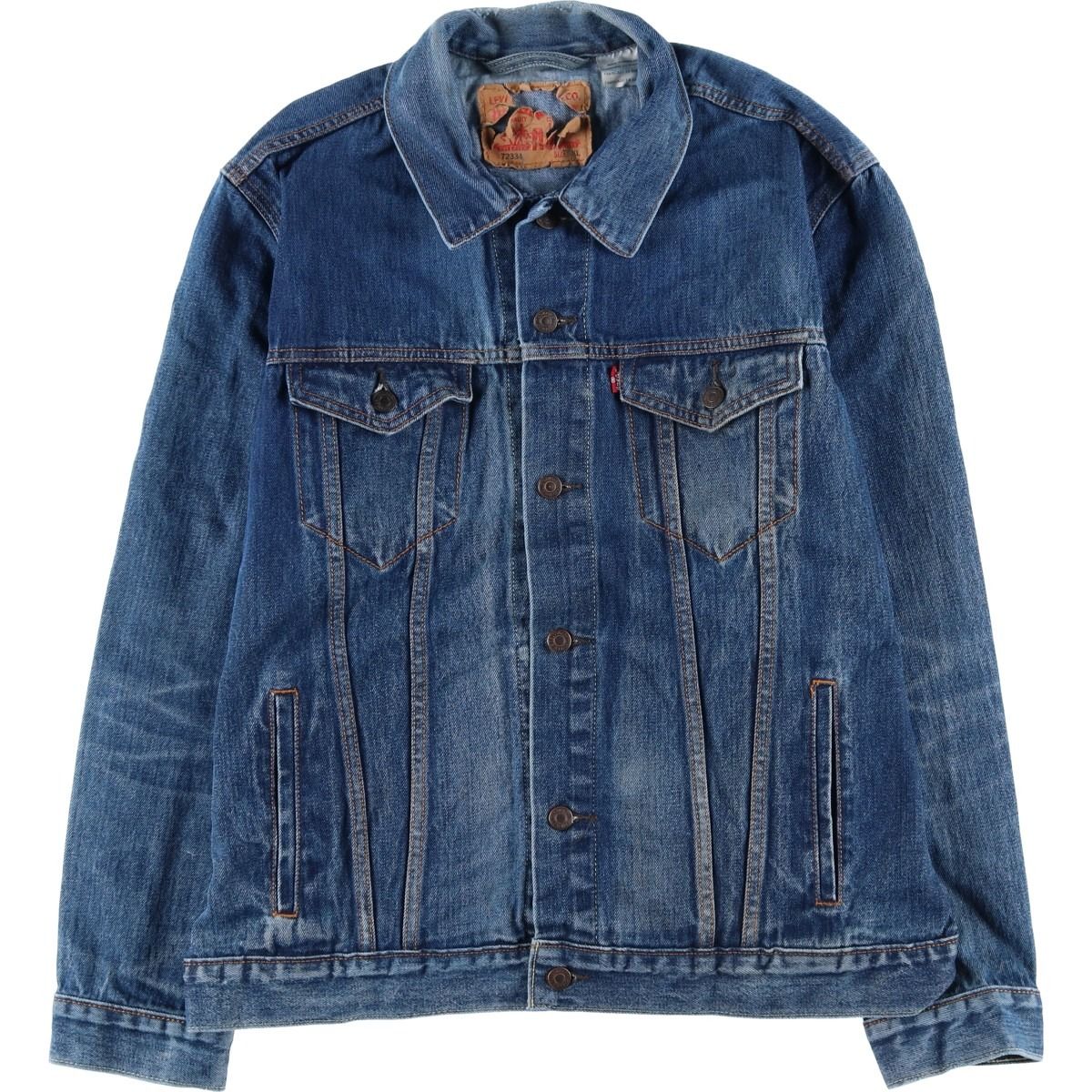 古着 リーバイス Levi's デニムジャケット Gジャン メンズXL相当