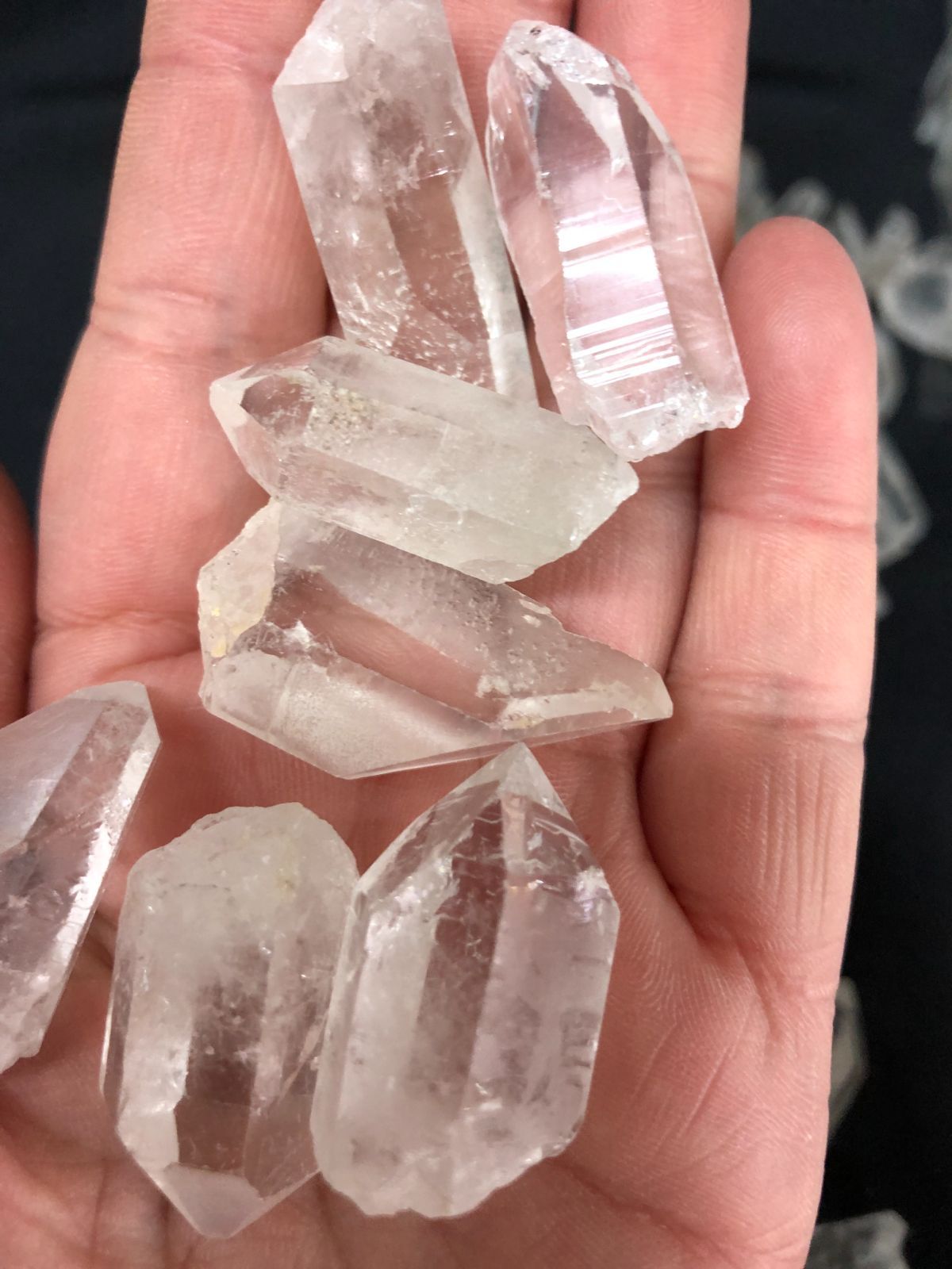 Crystal 天然水晶ポイントBOX|コリント産