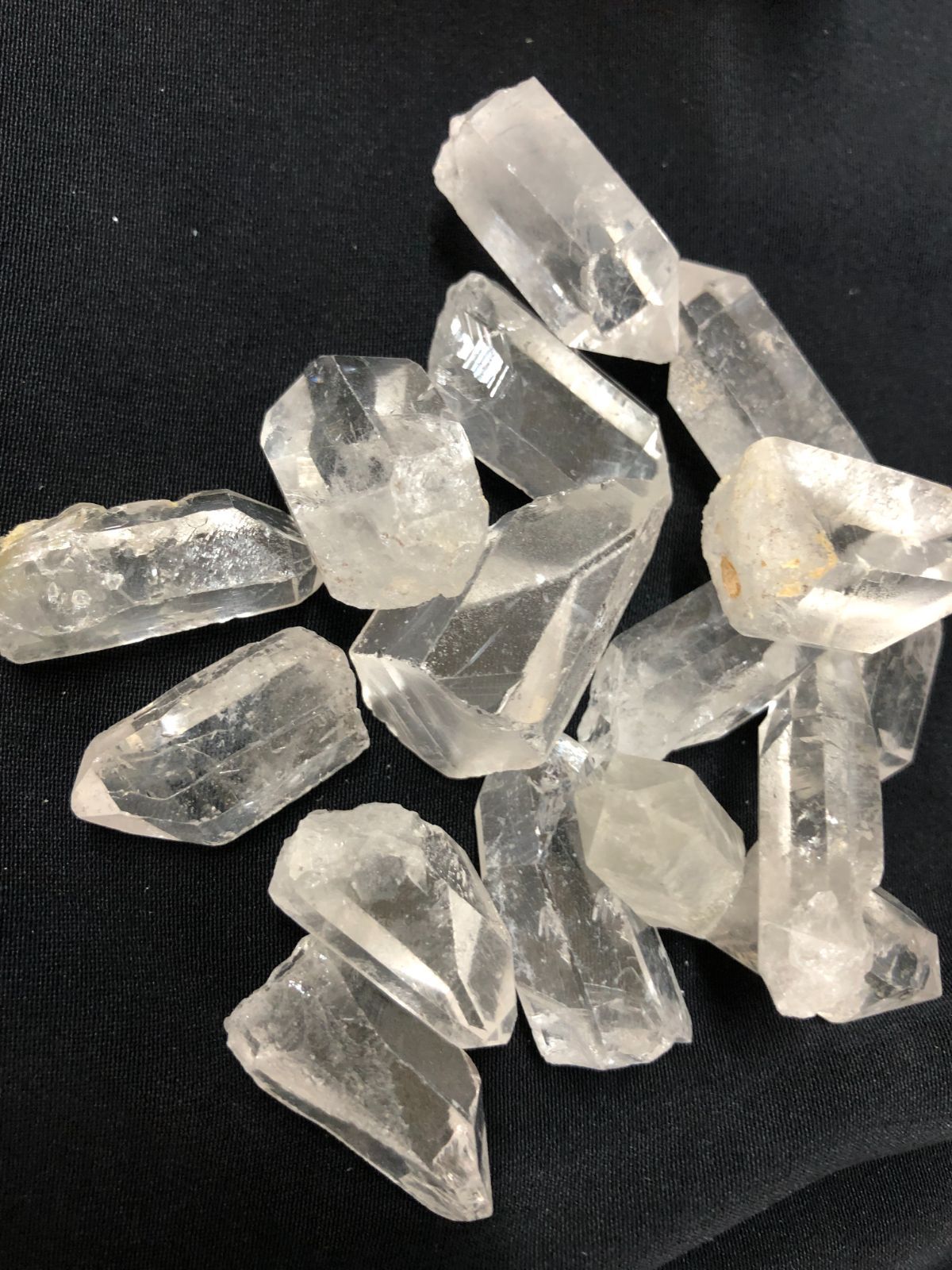  natural Crystal 天然水晶ポイントBOX|コリント産 香りディフューザー 置物 インテリア小物