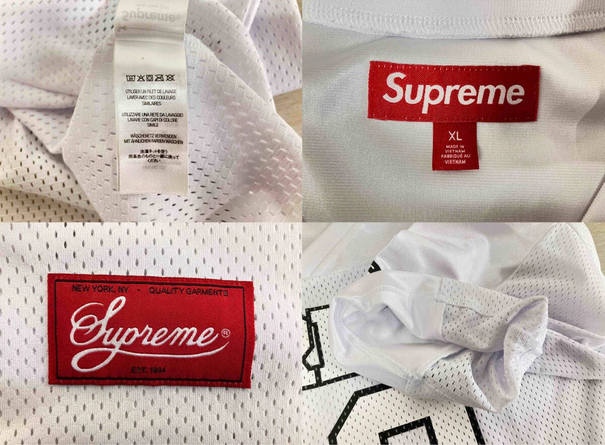 Supreme シュプリーム 半袖Tシャツ Bones Football Jersey White XLサイズ以上 ホワイト Supreme - シュプリーム 25AW Bones Football Jersey ボーンズ