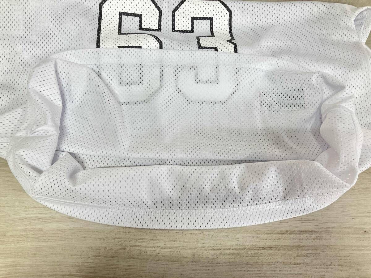 Supreme シュプリーム 半袖Tシャツ Bones Football Jersey White XLサイズ以上 ホワイト Supreme - シュプリーム 25AW Bones Football Jersey ボーンズ