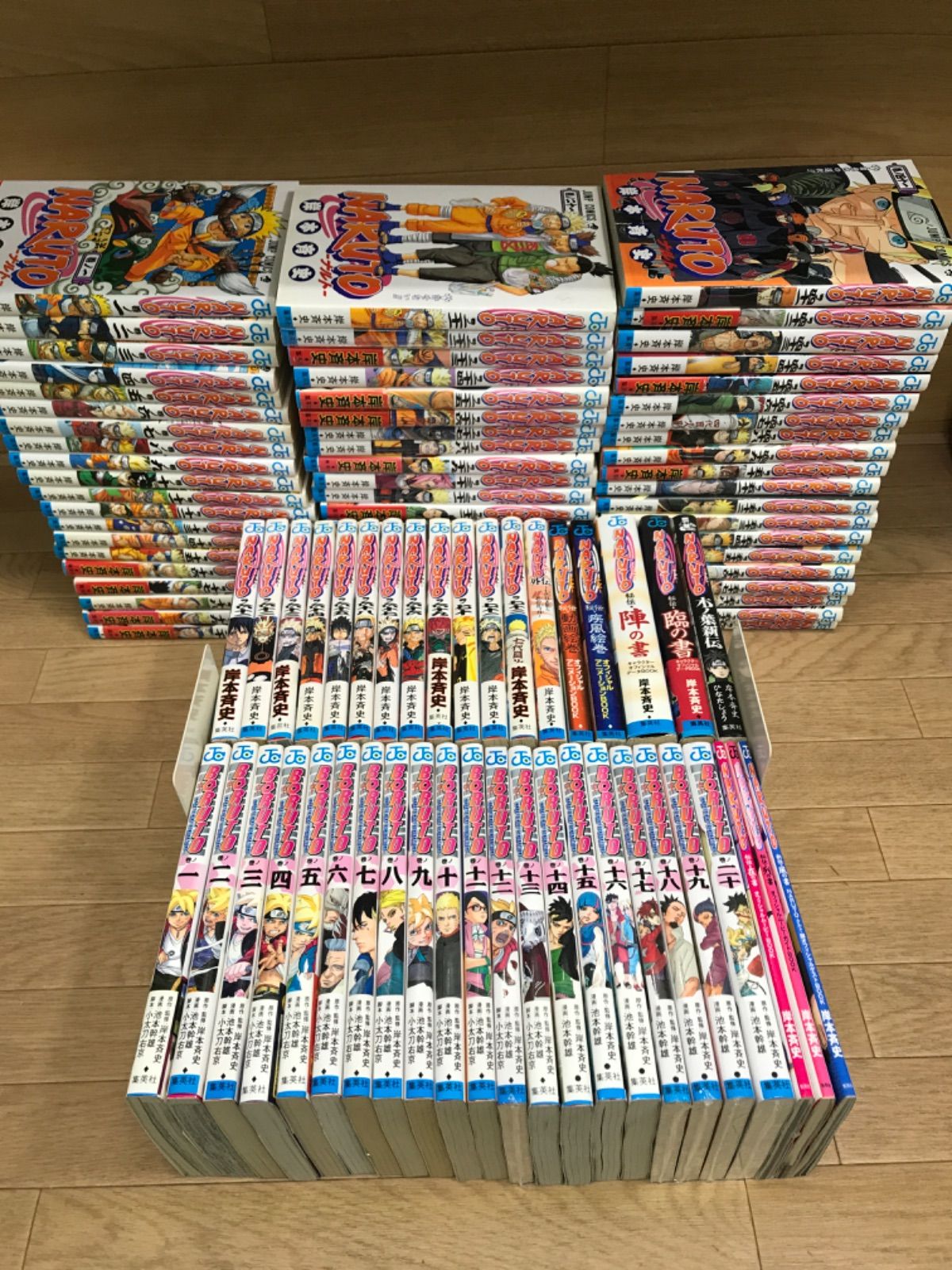☆①【未開封6冊】NARUTO-ナルト- 全72巻 ＋ BORUTO ボルト 全20巻 ＋
