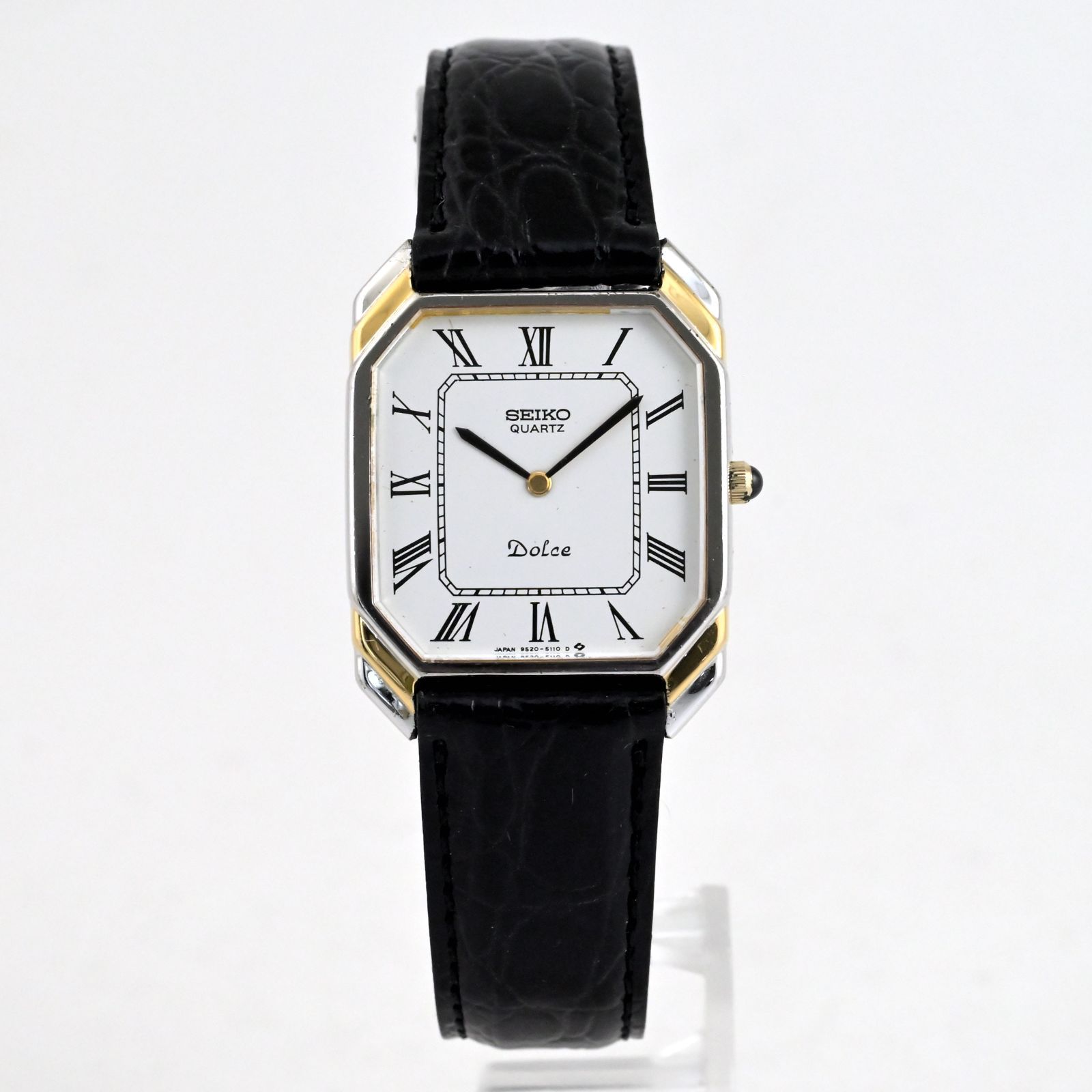 SEIKO セイコー DOLCE ドルチェ 9520-5110 シルバー 八角形 白文字盤 2