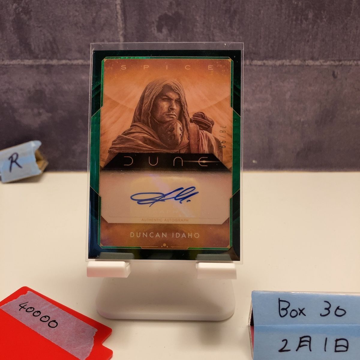2025 Topps Chrome Jason Momoa Duncan Idaho 78/99 直筆サインカード 2025 Topps Chrome Jason Momoa Duncan Idaho 78/99 直筆サインカード