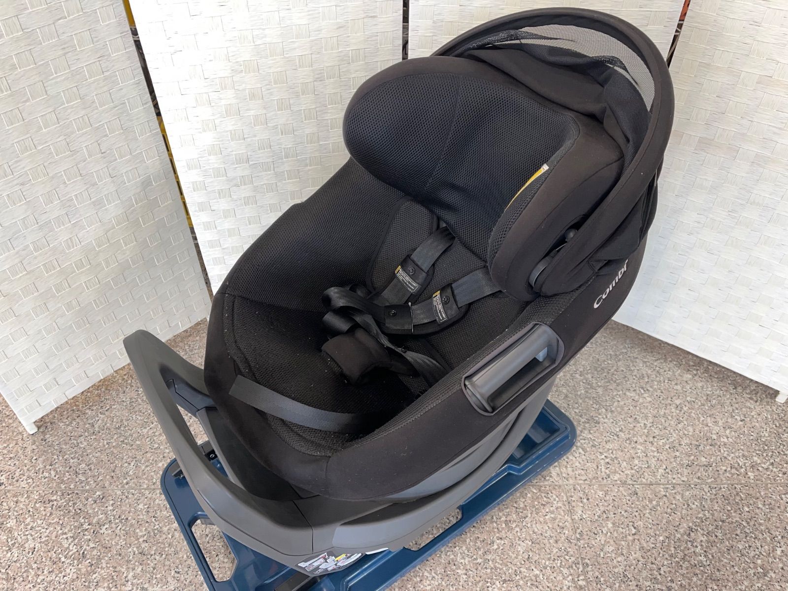 ☆動作確認済 コンビ Combi CG-TRL ISOFIX チャイルドシート ブラック