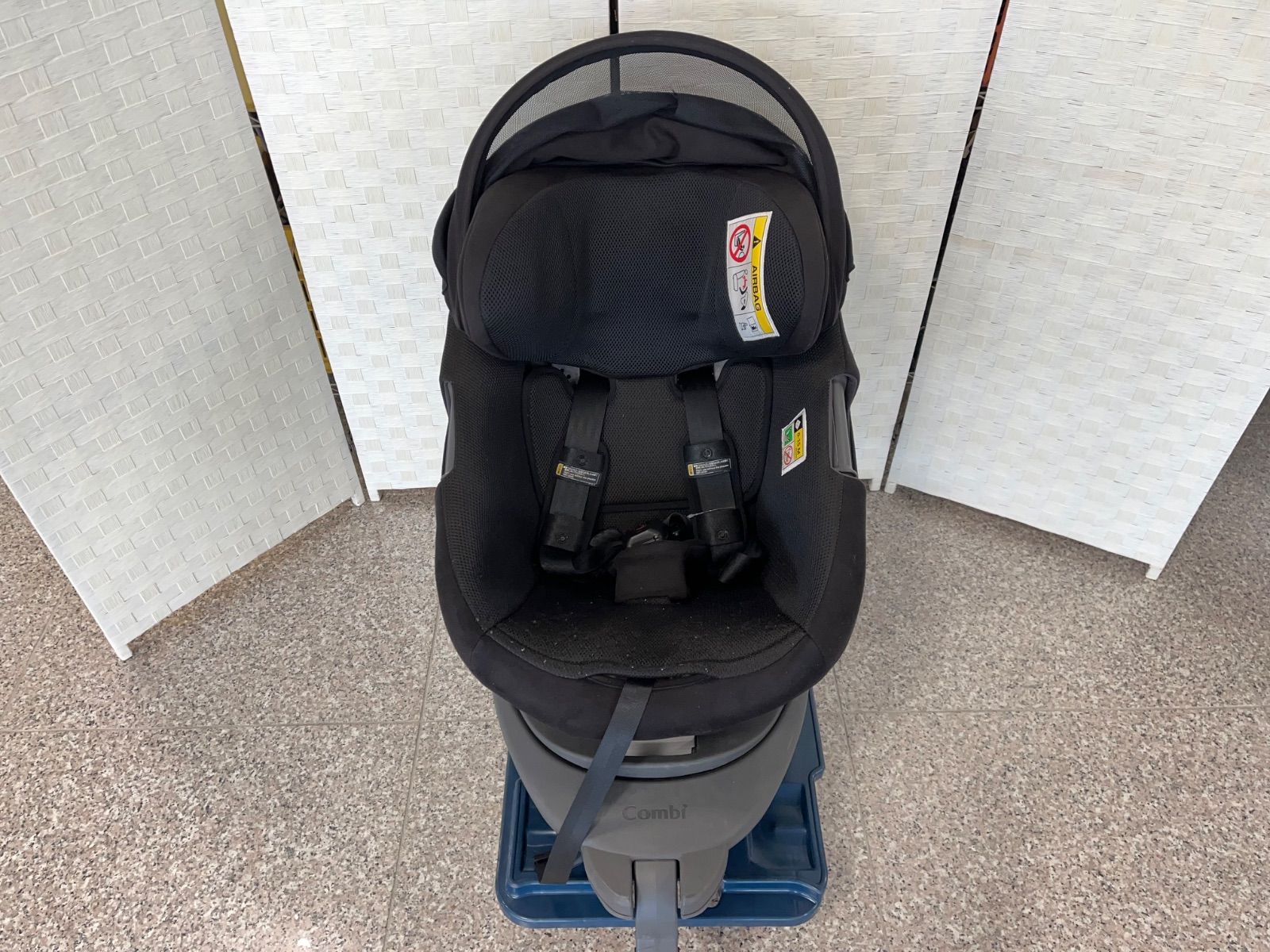 ☆動作確認済 コンビ Combi CG-TRL ISOFIX チャイルドシート ブラック